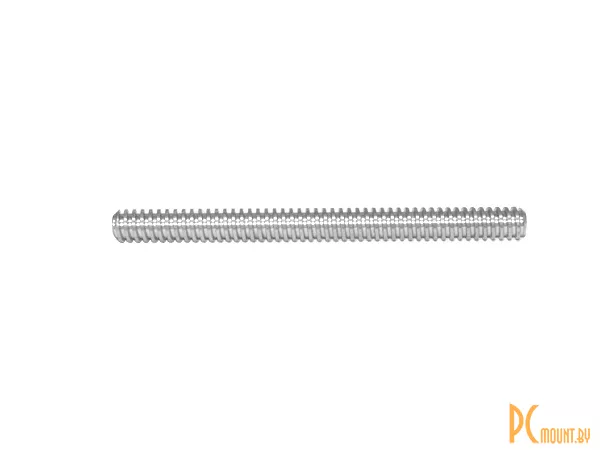 Ходовой винт T8х2x2 (однозаходный) 600mm, резьба трапеция, нержавеющая сталь