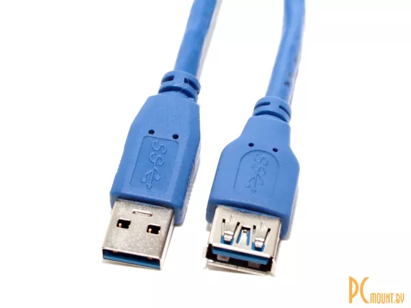 Кабель USB 3.0 удлинитель  5bites UC3011-030F  Am Af 3.0m