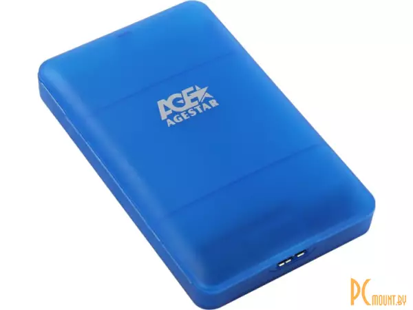 Корпус для HDD/SSD 2,5" AgeStar 3UBCP3 Blue