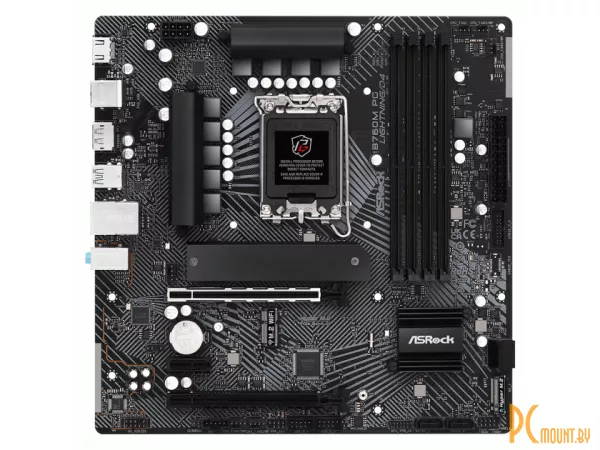 Материнская плата Asrock B760M PG LIGHTNING/D4 Soc-1700