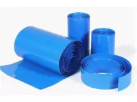 Термоусадка ПВХ 240mm в сложенном состоянии, отрезок 1м для 18650