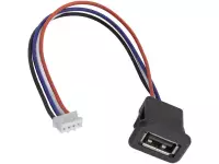 USB-4Pin-PH2.0 Разъём, гнездо на корпус, 4 контакта