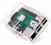 Raspberry Pi 3 Model B, Корпус пластмассовый прозрачный