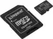 Карта памяти карта памяти MicroSDXC 512Gb  Kingston (класс 10, UHS-I (класс U3), V30, A1, чтение: 100 МБ/с, запись: 85 МБ/с, адаптер) SDCS2/512GB